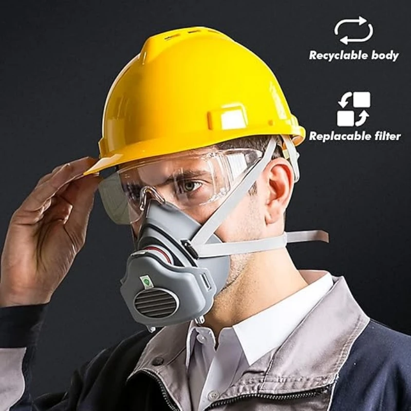 Пылезащитная маска, защитная м – обзор и цена Dust Mask Construction