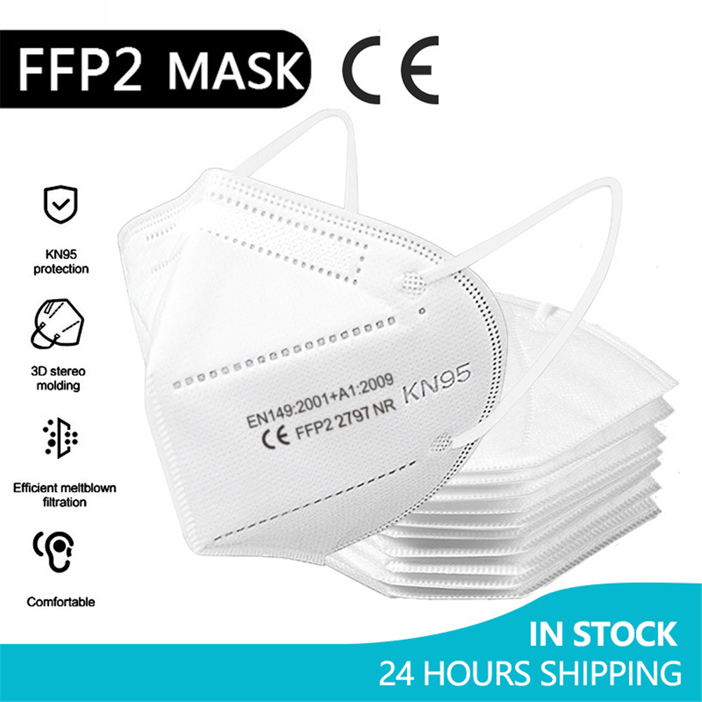10-100 штук масок FFP2 с серти – обзор и цена Disposable Surgical Mask